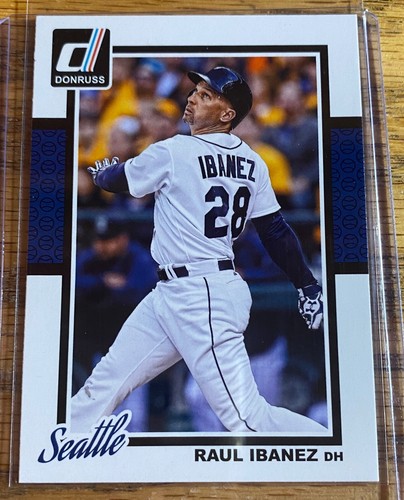 2014 Donruss Raul Ibanez #149 card