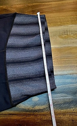 LULULEMON Women’s Black Wide Cropped Straigh Leg High Rise Groove Pants Sz Xs(2) - Picture 5 of 8