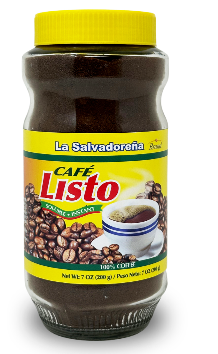 Instant Coffee El Salvador - (1) 7oz Cafe Listo Salvadoreño | eBay