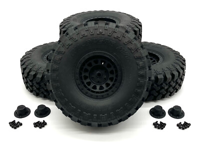 Axial SCX6 Trail Honcho TIRES, Falken Wildpeak w/Rhino Wheels AXI45001, AXI05001