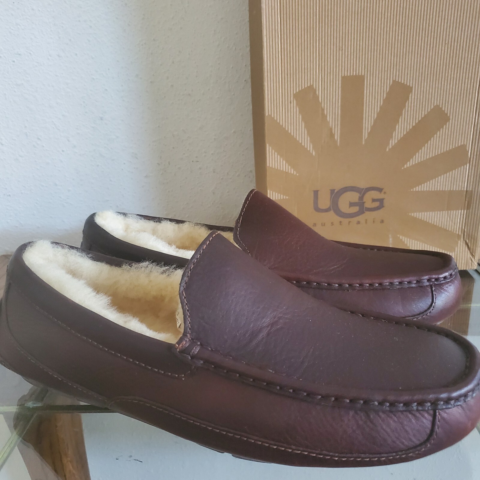 5379b Ascot Ugg China Tea NEW MENS SIZE CHINA TEA UGG ASCOT