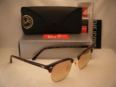 Ray Ban 3016 Clubmaster Red Havana w 