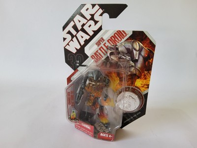 STAR WARS 30TH ANNIVERSARY #8 SUPER BATTLE DROID W/ COLLECTIBLE COIN NEW/SEALED
