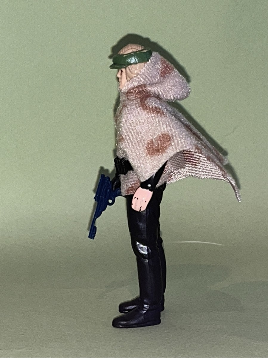 Custom Vintage Star Wars Endor Poncho, Belt & Weapon for