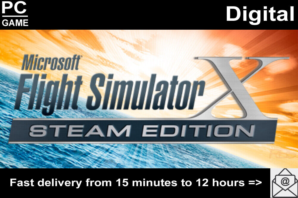 Microsoft Flight Simulator X Steam Edition PC Steam Digital Global (No Key)