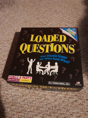 Loaded Questions Board Game 4-6players Fun Teen To Adults | eBay