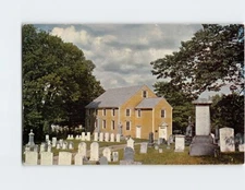 Postcard The Old German Church Waldoboro Maine USA