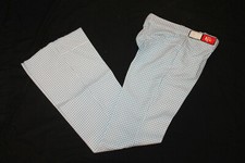 Ladies Vintage Lee Western Wear Blue plaid Western jeans Size 26 UFB Polyester