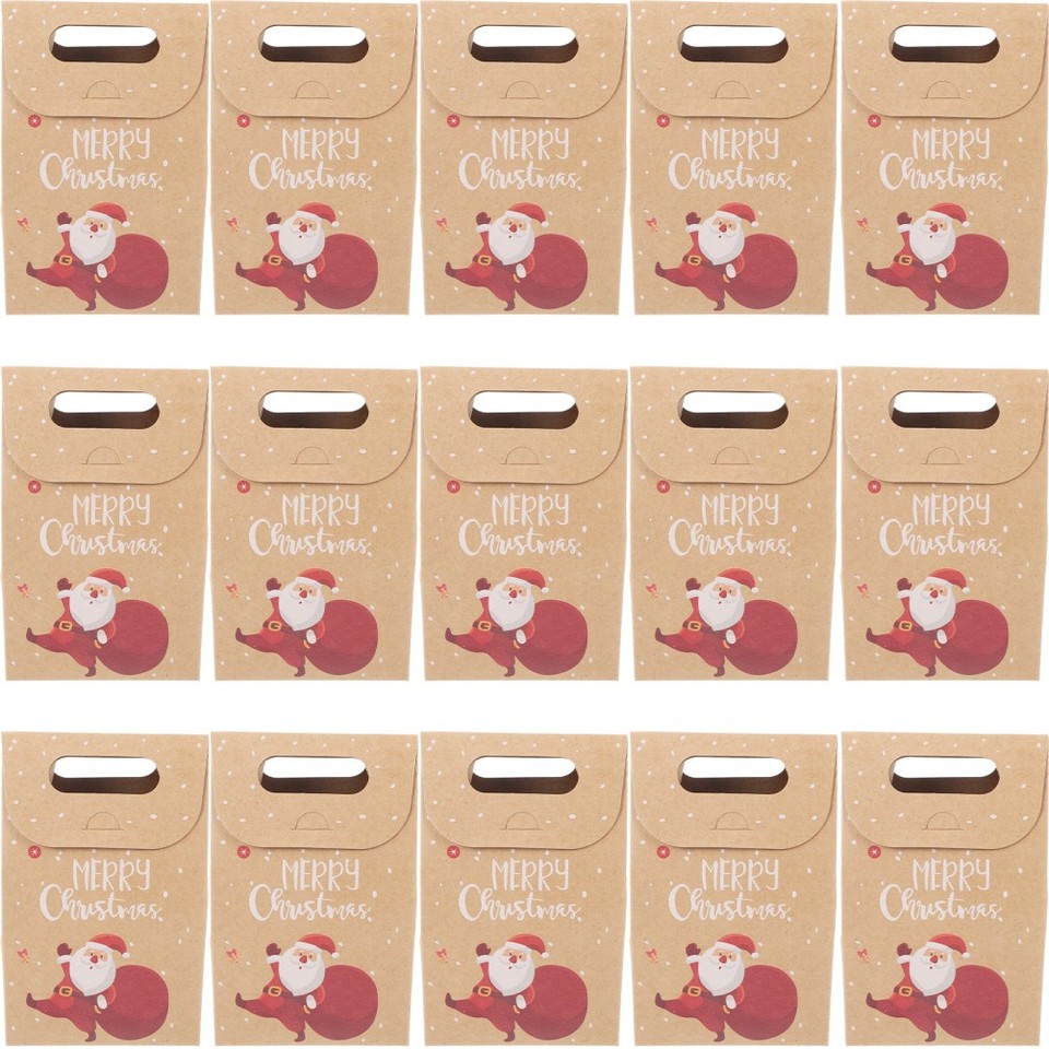 24 Pcs Sacchetto Carta Kraft Sacchetti Caramelle Regalo Portatili
