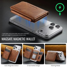 MagSafe Wallet RFID Blocking Magnetic Card Ho...