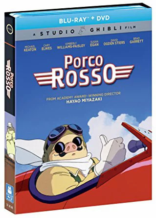 Porco Rosso Blu-ray DVD 2-Disc Set Hayao Miyazaki Studio Ghibli NA - Bild 1 von 2
