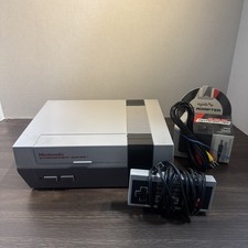 Nintendo NES Game Console Bundle With Controller Tested & Works Original