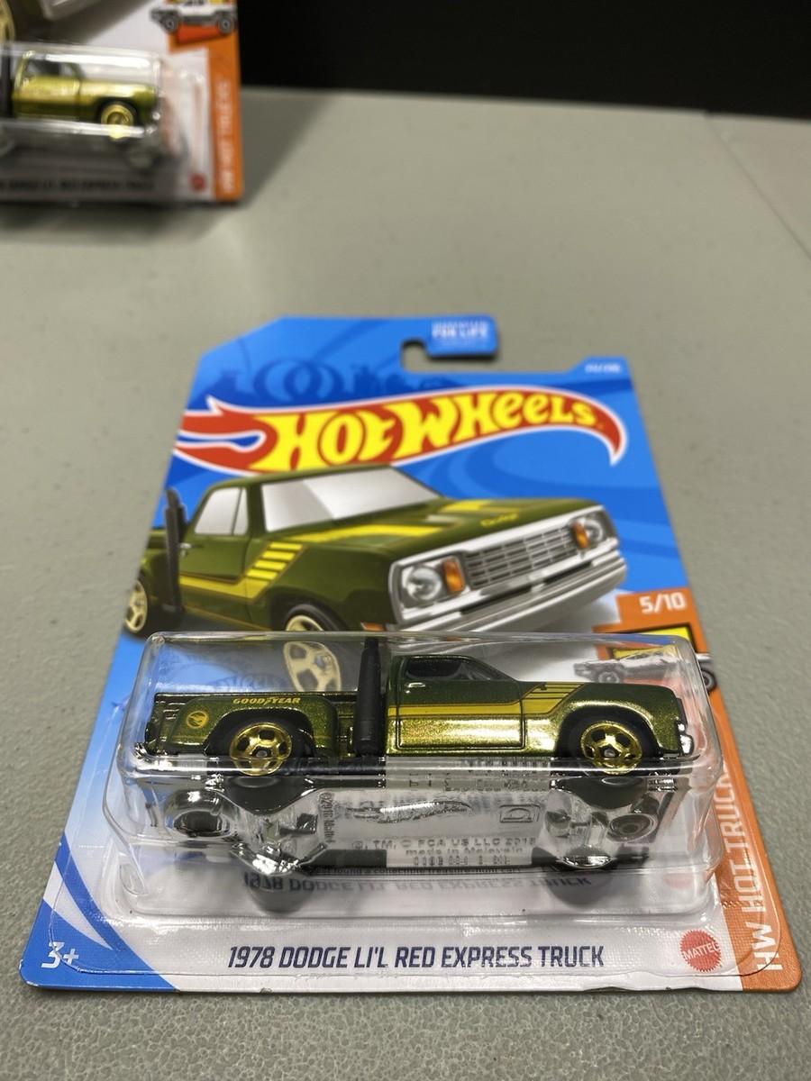 Hot Wheels 1978 Dodge Li'L Red Express Treasure Hunt 3 Truck Lot