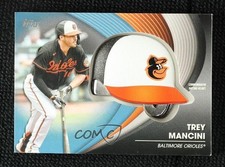 2022 Topps Series 2 Batting Helmet Commemorative Relics Blue Trey Mancini 5p9