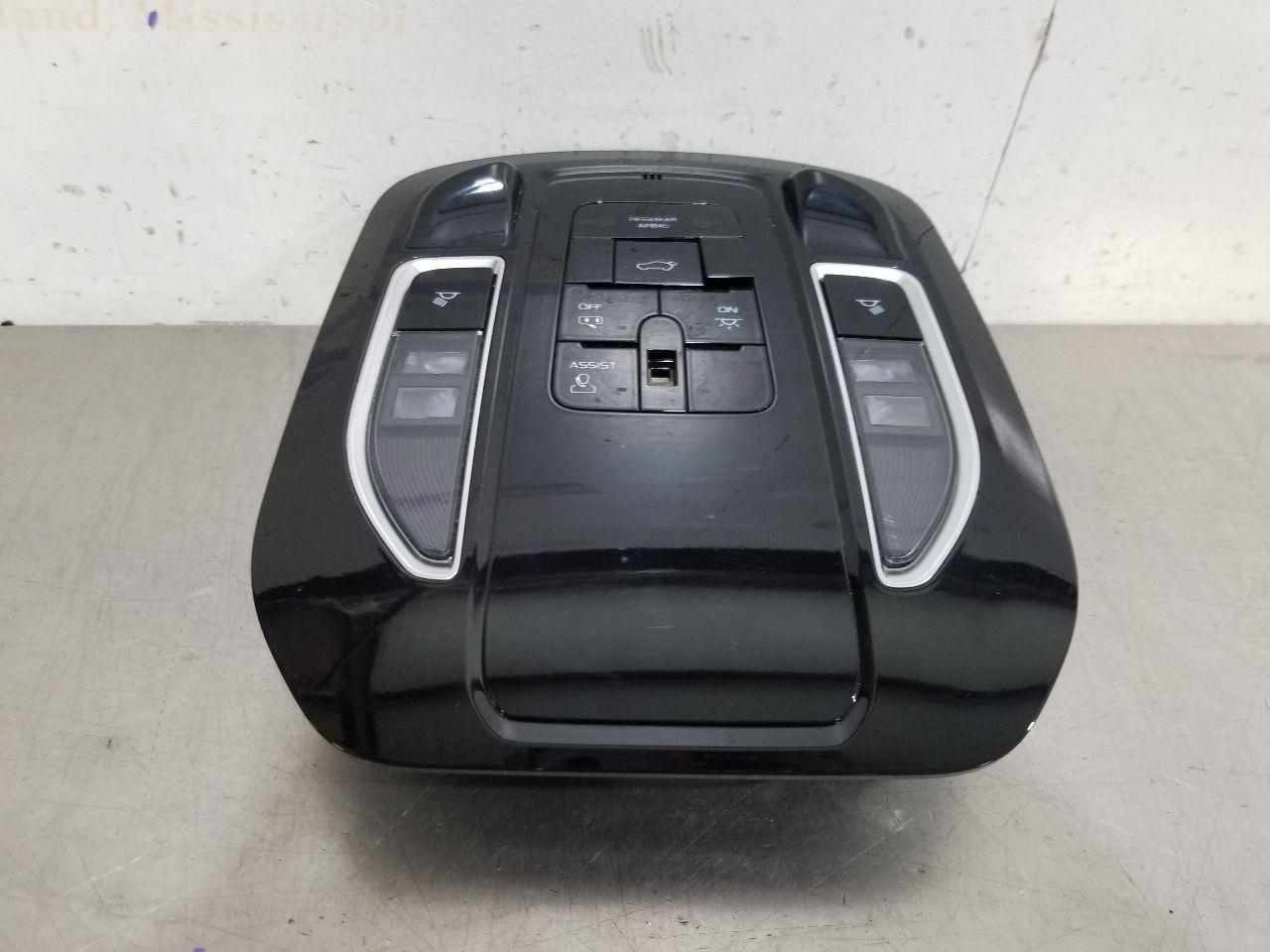 23 2023 MASERATI GRECALE OVERHEAD ROOF CONSOLE BLACK 