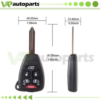 For 2005 2006 2007 Dodge Grand Caravan Keyless Entry Remote Fob M3N5WY72XX