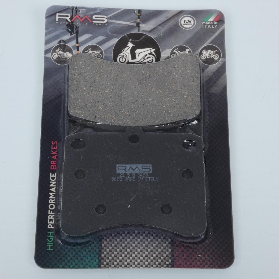 Plaquette de frein RMS pour Piaggio Porter 1300 des années 2009 et 2010 modèle S90HW avant