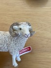 Lot Of 2 Sheep Ram Figurines Cast iron Tray Schleich Figurine 3 1/2”-4” — photo 4