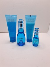 Davidoff Cool Water 1.7 EDT spray 2.5 lotion 2.5 gel 15ml edt Womens Set