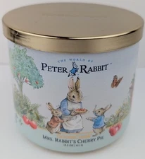 Goose Creek Peter Rabbit Mrs. Rabbit's Cherry Pie 3-Wick 14.5oz. Jar Candle