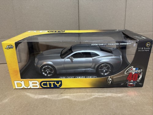Jada Dub City 2006 Concept Chevy Camaro 1/18 Scale Diecast Metal 40 Anniversary