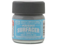 GSI Creos Mr. Hobby Aquious Surfacer 500 Base Sealing Acrylic Grey 40ml GUZHSF04