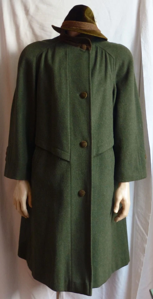 Manteau Loden femme grande taille - Photo 2/4