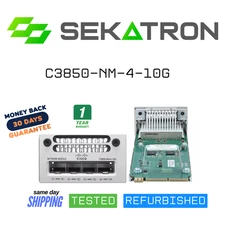♻️ Cisco C3850-NM-4-10G 4-Port 10G SFP+ Network Module⚡Fast Ship
