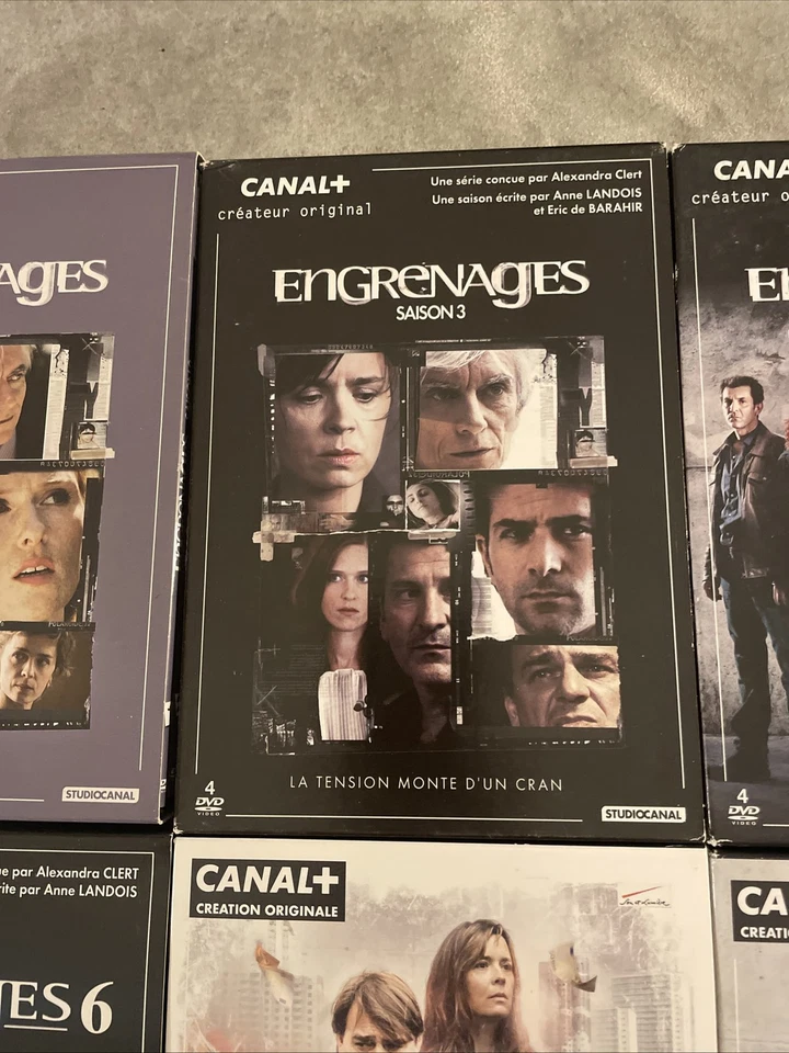 Intégrale DVD Série Engrenages - Saisons 1 À 8 - Version Française - Photo 4/4