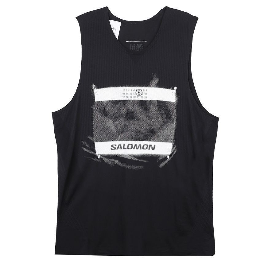 T shirt Maison Margiela MM6 X Salomon stampa astratta 139992378