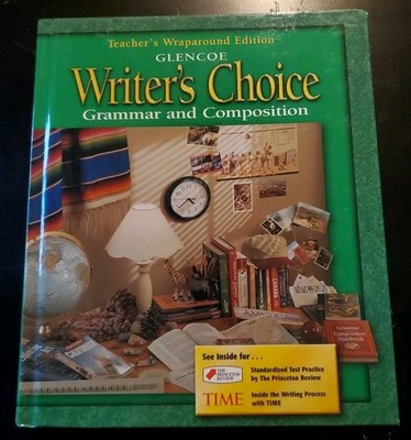 Writer's Choice: Grammar & Composition Teacher's Wraparound Edition Grade 8 ~NEW