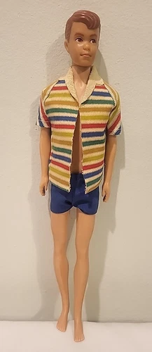 Rare Vintage 1960 Allan Doll Straight Legs Mattel Hawthorne California