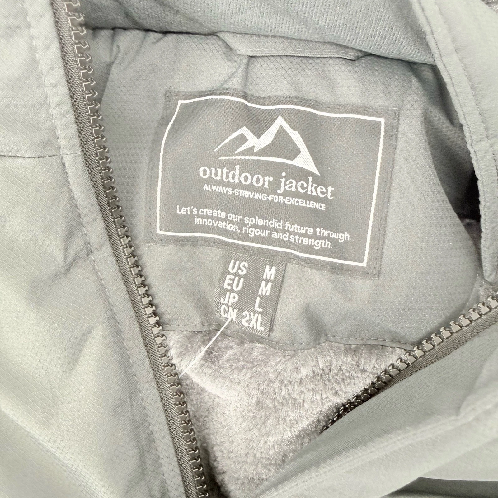 TACVASEN Jacket Mens Medium Winter Fleece Lined Water Resistant Ski Snow Parka - product detail image 18