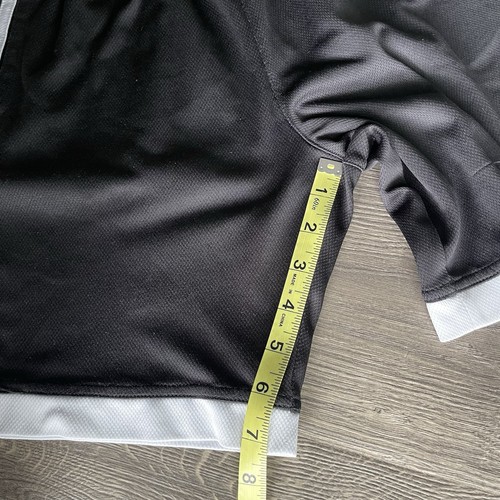 Adidas Athletic Shorts Boys Medium 10/12 Black - Picture 8 of 9