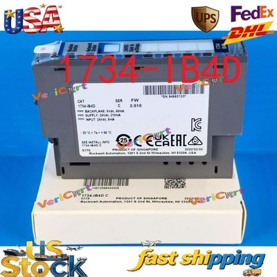 New Factory Sealed AB 1734-IB4D Point I/O 4 Point Digital Input Module