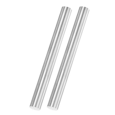 2Pcs Round Steel Rods 10.5mm x 100mm SKD11 Steel Solid Lathe Bar Stock Tool