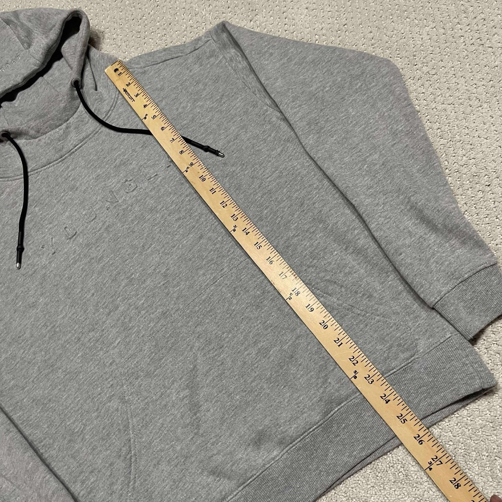 YoungLA Elevated Essentials Pullover Hoodie Heath… - image 4