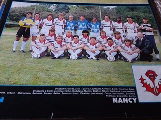 POSTER NANCY D1 1989 MATRISCIANO DEWILDER ZAREMBA NIKOLIC ZITELLI GAVA DEPLANCHE
