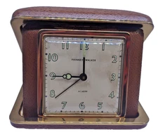 Vintage Phinney Walker Travel Alarm Clock Made In USA