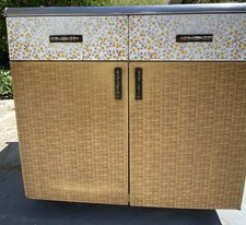 Vintage 50s Youngstown Metal Kitchen Base Cabinet 36"X36X24 Mid-Century