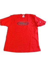 Wilson Athletic Men's Large Red Short Sleeve T-Shirt 90s Vintage Made In USA