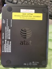 AT T MOTOROLA NVG510 U-verse Modem WiFi Router With Adapter WORKS GREAT