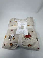 American Eagle AE Luxe Plush Snoopy Fall LS top & Pant lounge set NWT sz M