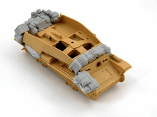 1/35 Scale Resin Stowage Set WWII Tank Tarps Bags Gear for AFV Diorama NO TANK