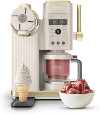 Ninja CREAMi Scoop and Swirl Ice Cream Machine with 2x Tubs, 13 Functions, Makes
