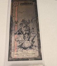 ZOMBUCKS WORLD Zombull billet argent 1/1000 once argent 0,999