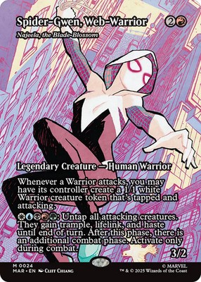 Spider-Gwen, Web-Warrior - Najeela, the Blade-Blossom [Marvel Universe: Eternal-