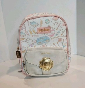 Harry Potter Fred Segal Mini Backpack - Gryffindor Checkered Design, Small Travel Bag For Adults