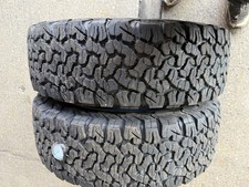 2 x tyres 245 70 16 BF GOODRICH KO2