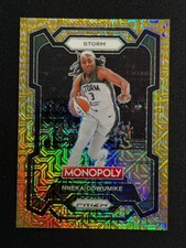 Nneka Ogwumike 2024 Panini Prizm Monopoly #54 Gold Mojo 304/500 Seattle Storm
